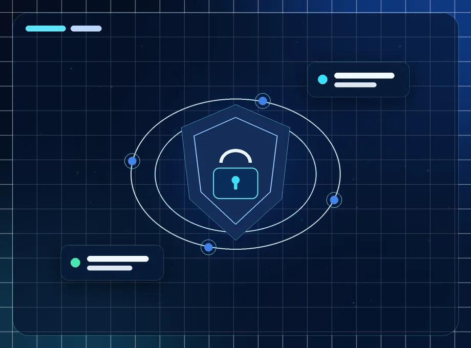 Secure Smart TV IPTV Access Shield and account controls illustrating secure IPTV sign-in on a Smart TV