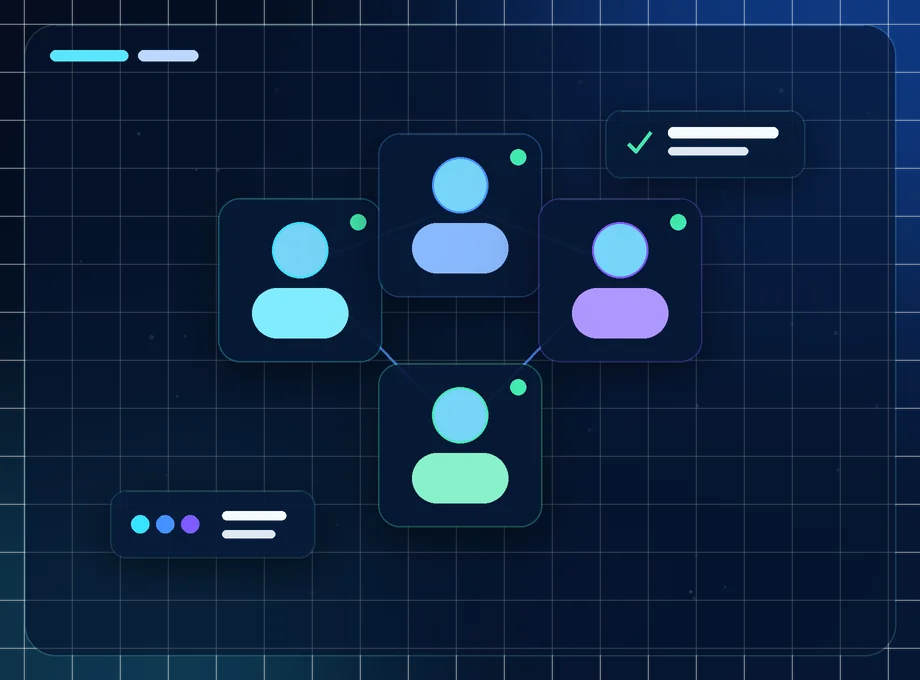 IPTVUK4K Support and Service Team Connected user profiles representing IPTVUK4K support and service coordination